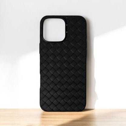 Black Woven Weave Breathable Cover